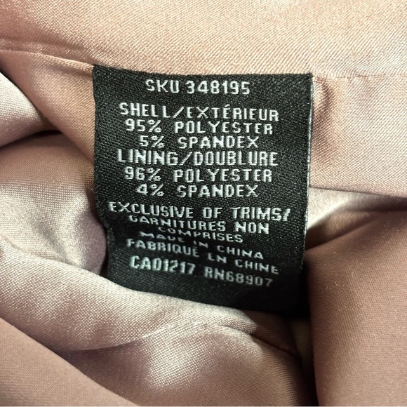 Le Chateau Soft Pink Open Blazer - Picture 8 of 9